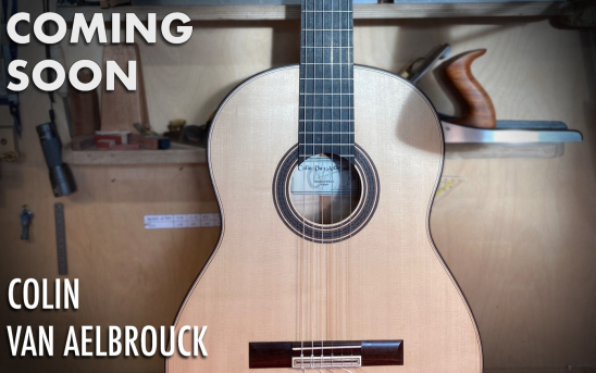 Sneak Peek: A Classical Guitar by Colin Van Aelbrouck is coming soon to GSI!