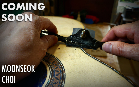 Coming Soon: Moonseok Choi shares photos of his new guitar!