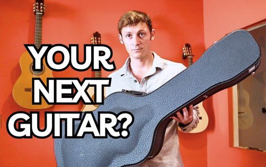 Cody Noriega Visits GSI to Select a Guitar for His Giveaway