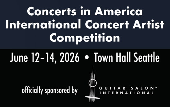 GSI Joins as Sponsor of the Concerts in America International Concert Artist Competition in Seattle