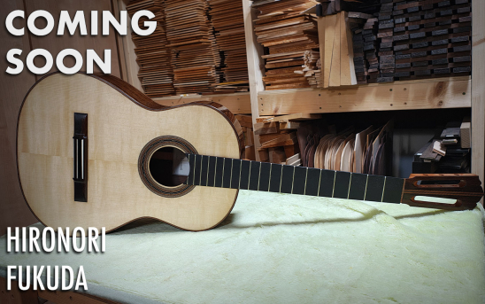 A New Guitar by Hironori Fukuda Arriving Soon at GSI