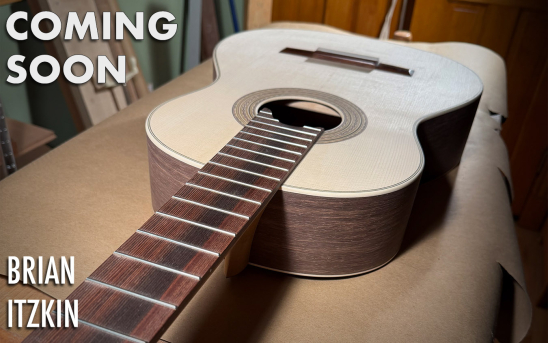 Coming Soon: Brian Itzkin's New Guitar