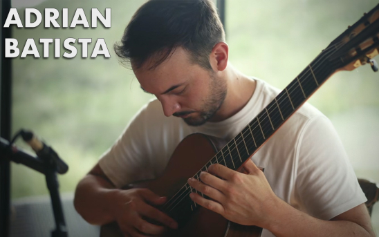 Adrian Batista가 GSI의 새로운 Ariel Ameijenda 기타로 "Las Campanas"를 녹음했습니다!