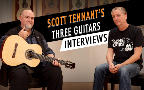 Scott Tennant Visits GSI: Three Guitars, Three Stories