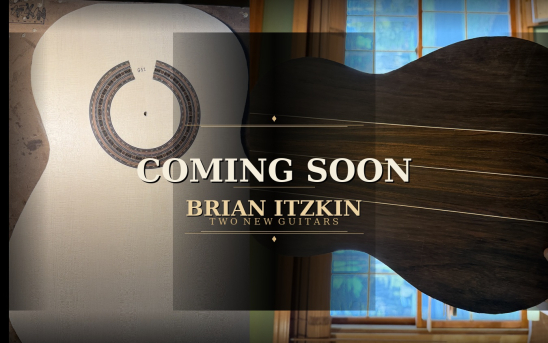 Coming Soon: Two New Guitars by Brian Itzkin