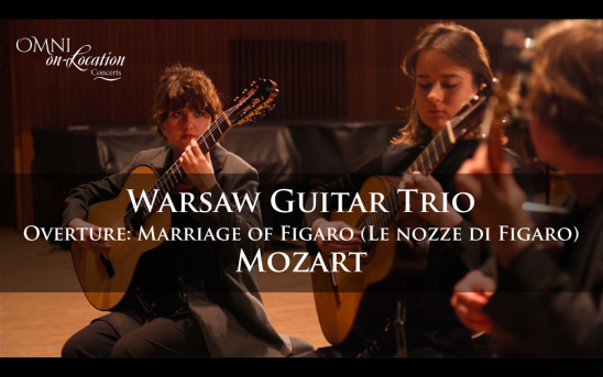 Warsaw Guitar Trio performs the Overture from Mozart's 'The Marriage of Figaro'
