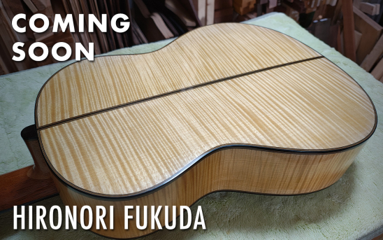 Japanese Luthier Hironori Fukuda builds a new guitar for GSI