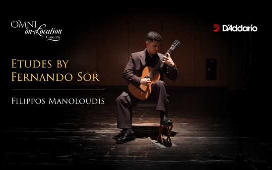 Filippos Manoloudis Performs 7 Études by Fernando Sor