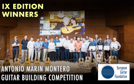 The IX Edition of the Antonio Marín Montero Guitar Building Competition in Granada