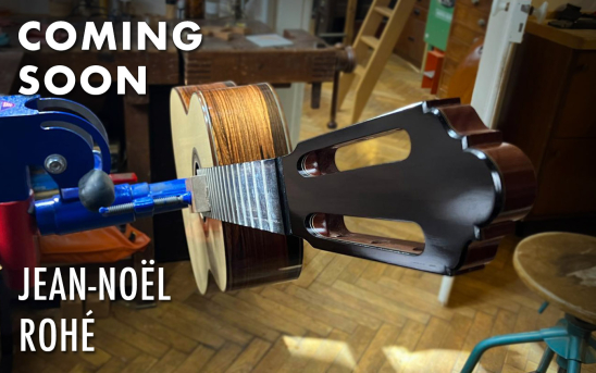 Jean-Noël Rohé Shares Photos of His New Guitar