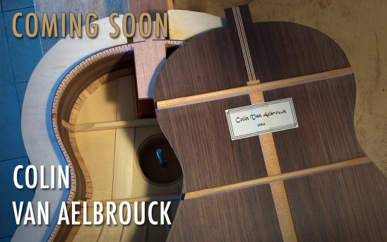 Coming Soon: 2026 Colin Van Aelbrouck Concert Classical Guitar