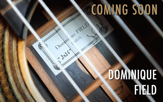 Coming Soon: A New Dominique Field Classical Guitar in Spruce and CSA Rosewood