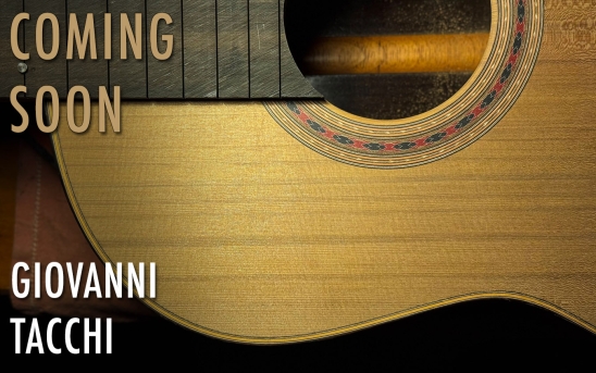 Sneak Peek: A New Giovanni Tacchi Guitar Is Coming Soon