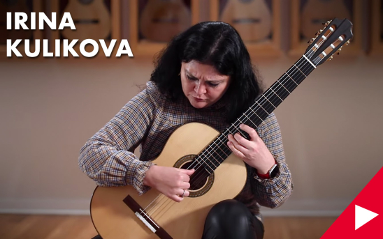 Nine New Videos Recorded At GSI By Classical Guitarist Irina Kulikova!