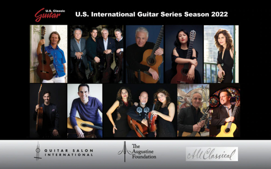 U. S. International Guitar Series Season 2022 Features Events in Hawaii, Portland, Los Angeles and Master Classes at Guitar Salon International!