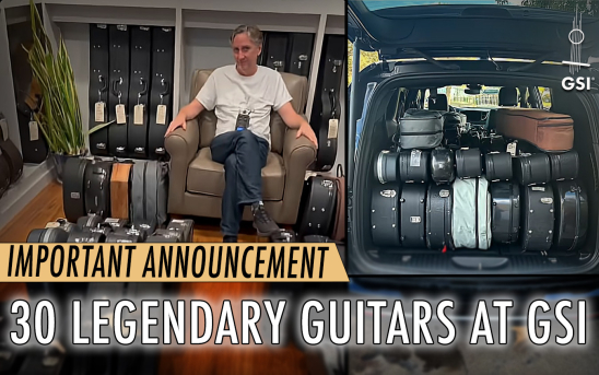 30 Legendary Guitars Arrive at GSI