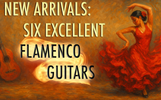 Semana del Flamenco en GSI – Seis Guitarras Flamencas Blancas Raras