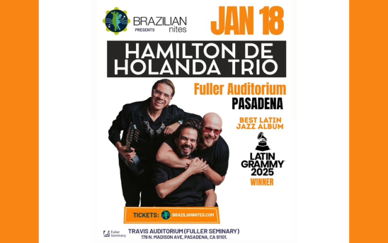Hamilton de Holanda Trio to Perform Intimate Concert at Pasadena’s Travis Auditorium