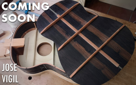 Spanish Guitar Maker, Jose Vigil, Makes A Spruce Top Classical Guitar For GSI!