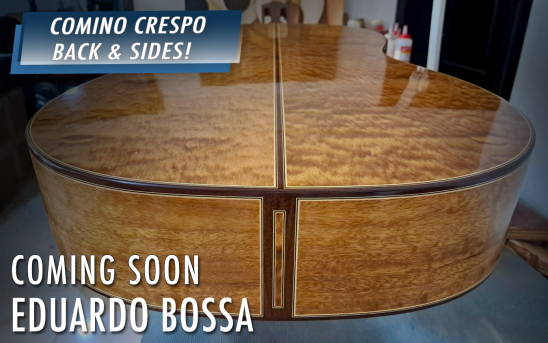 Próximamente: ¡Eduardo Bossa con Comino Crespo en la espalda y los laterales!