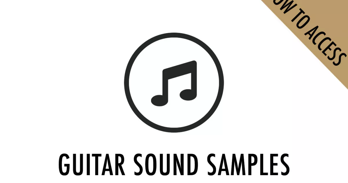 How To Access Guitar Sound Samples On Our site?