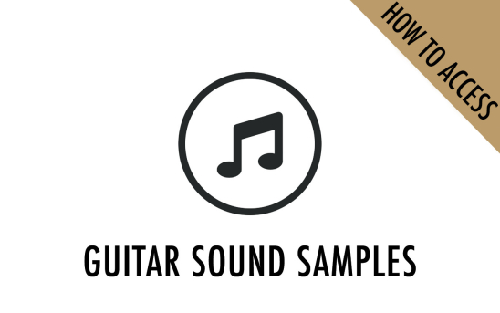 How To Access Guitar Sound Samples On Our Website?