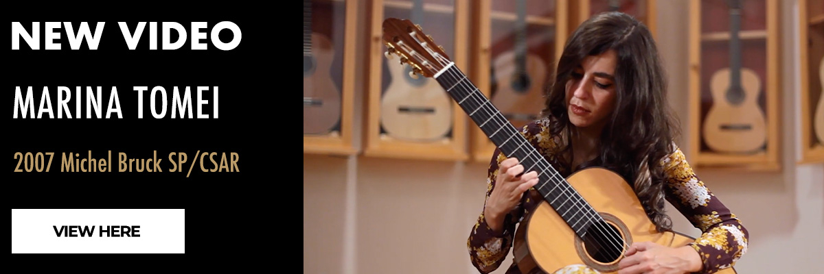 Marina Tomei plays on a 2007 Michel Bruck