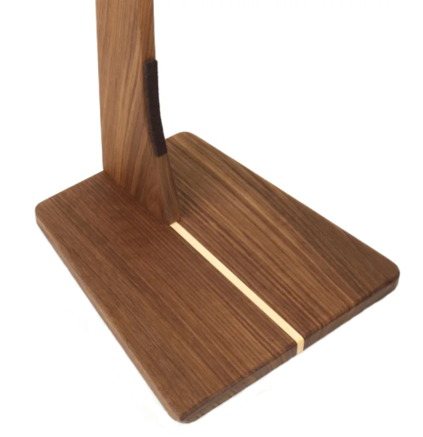 Base with stand of Zither Guitar Stand - Walnut