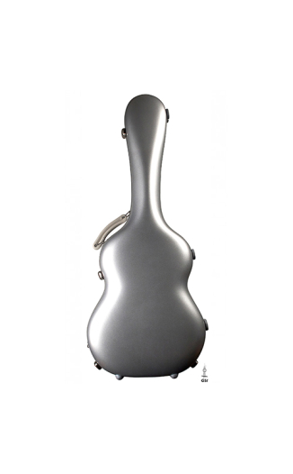 “Luthier Series Carbon Case” by Leona Cases - Silver