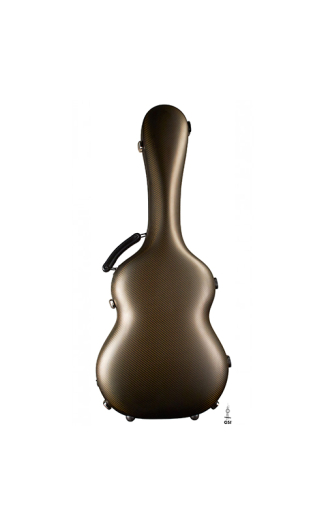 “Luthier Series Carbon Case” by Leona Cases - Matte Champagne