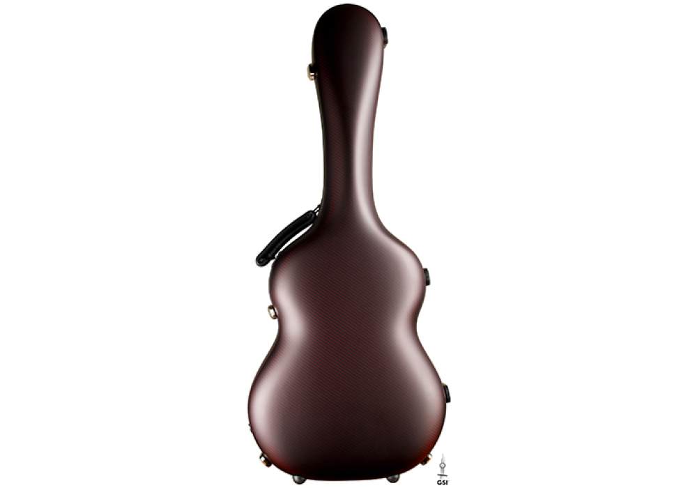 “Luthier Series Carbon Case” by Leona Cases - Matte Bordeaux “Luthier Series Carbon Case” by Leona Cases - Matte Bordeaux