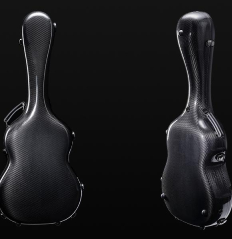“Luthier Series Carbon Case” by Leona Cases - Black Carbon
