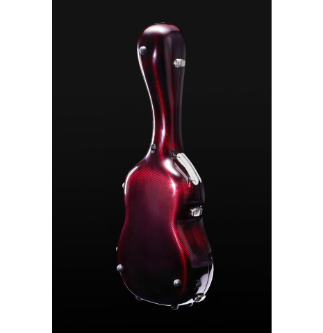 “Luthier Series Carbon Case” by Leona Cases - Bordeaux