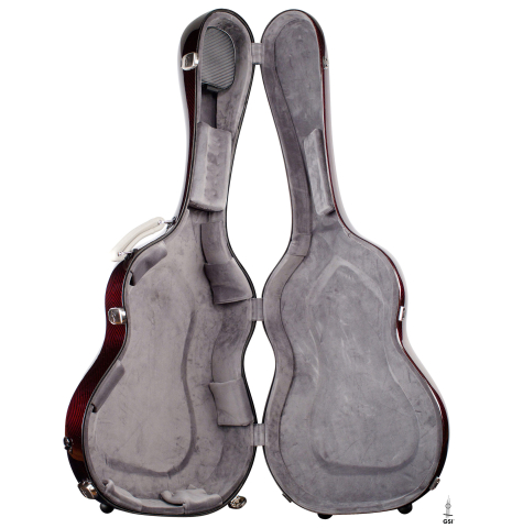 “Luthier Series Carbon Case” by Leona Cases - Bordeaux