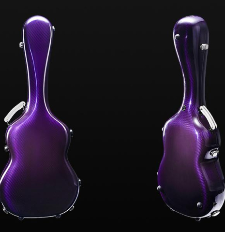 “Luthier Series Carbon Case” by Leona Cases - Purple