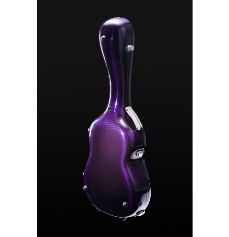 “Luthier Series Carbon Case” by Leona Cases - Purple
