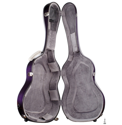 “Luthier Series Carbon Case” by Leona Cases - Purple