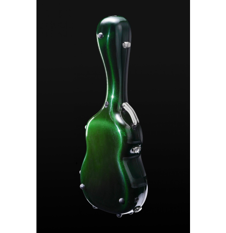 “Luthier Series Carbon Case” by Leona Cases - Green