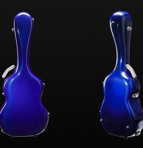 “Luthier Series Carbon Case” by Leona Cases - Night Blue