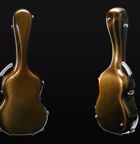 “Luthier Series Carbon Case” by Leona Cases - Champagne