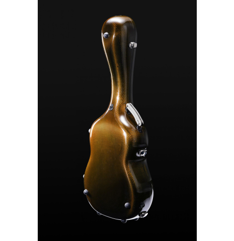 “Luthier Series Carbon Case” by Leona Cases - Champagne