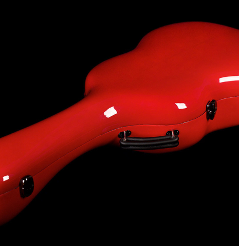 “Luthier Series Carbon Case” by Leona Cases - Ferrari Red
