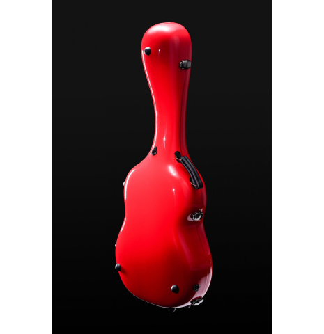 “Luthier Series Carbon Case” by Leona Cases - Ferrari Red
