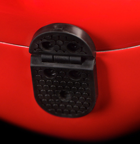 “Luthier Series Carbon Case” by Leona Cases - Ferrari Red