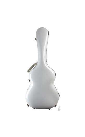 “Luthier Series Carbon Case” by Leona Cases - White