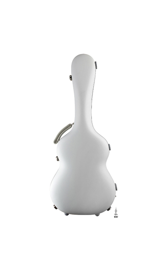 “Luthier Series Carbon Case” by Leona Cases - Matte White