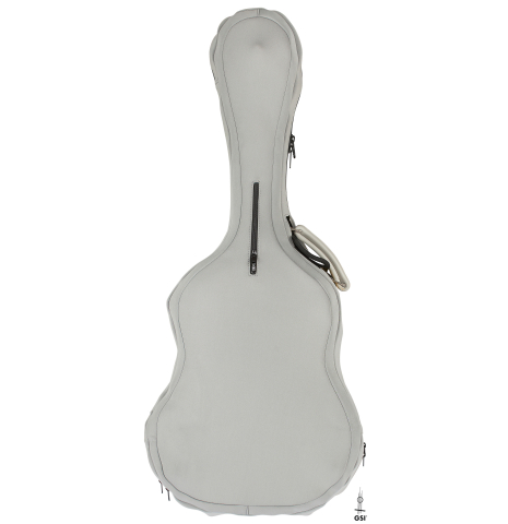 The back of a “Luthier Series Carbon Case COVER” by Leona Cases - Gray