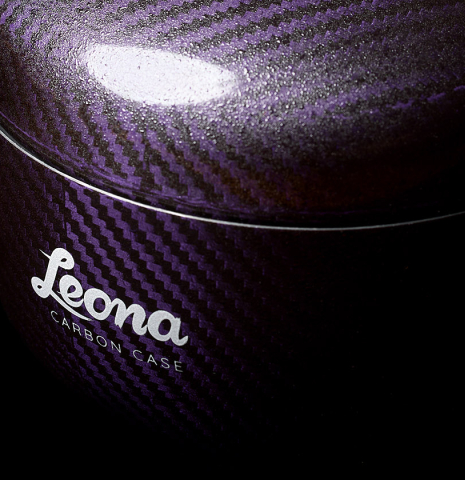 Leona Carbon fiber case logo