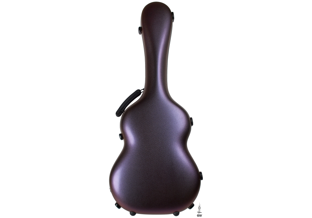 “Luthier Series Carbon Case” by Leona Cases - Matte Galaxy Purple Planet