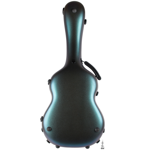 Back view of Leona carbon fiber case